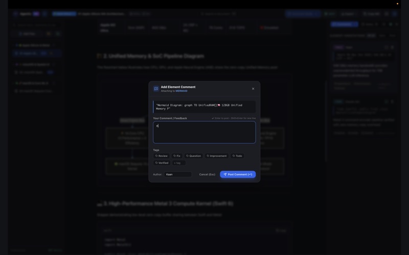 Agentic MD – Markdown Reader for macOS | Veli Kaan Çetinel screenshot